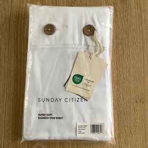 New Sunday Citizen Bamboo Crib Sheet